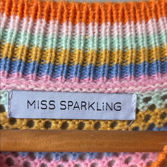 Miss sparkling Lallie knit top size L - Picture 5 of 6